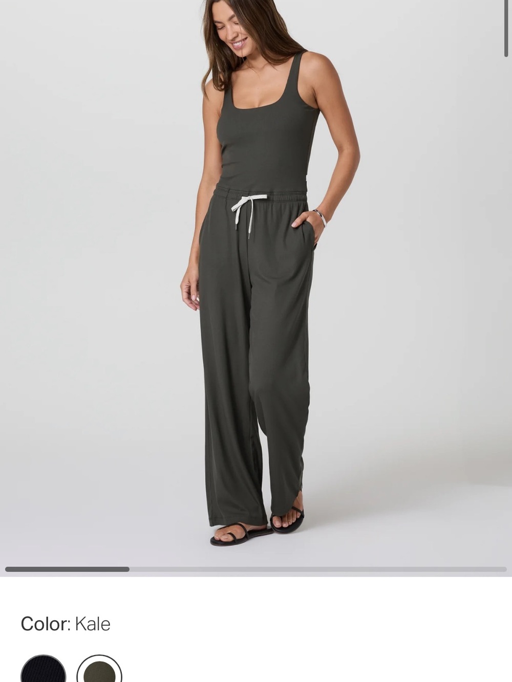 NWT Vuori pose jumpsuit